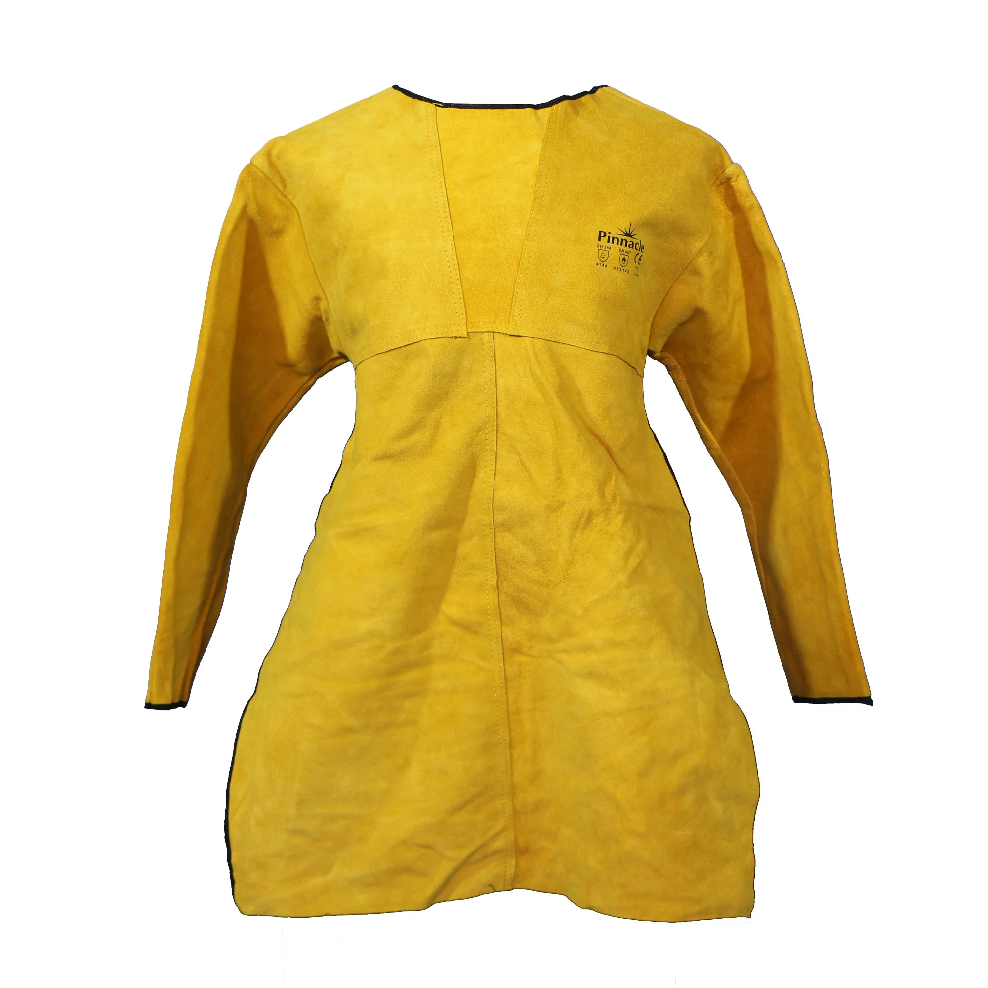 Yellow Suede Leather Welding Yoke & Apron