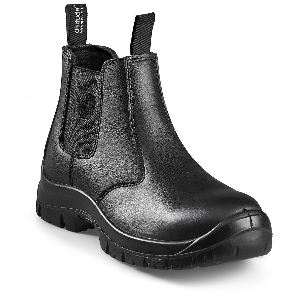True Chelsea Safety Boots Black