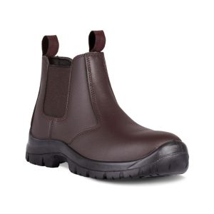 Safety Chelsea Boots Brown